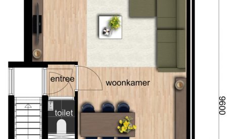 Te Koop: Foto Appartement aan de Type D-9 dwarskap tussenwoning in Beilen